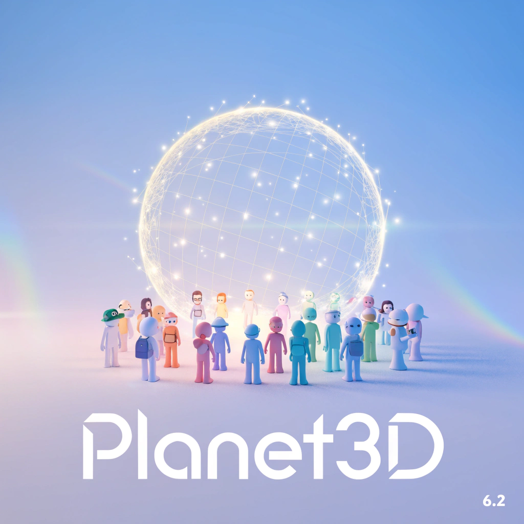 Planet3D Browser 6.2 splash screen